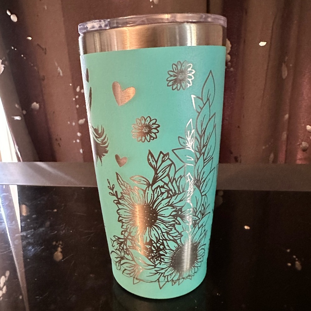 Laser engraved Tumblers